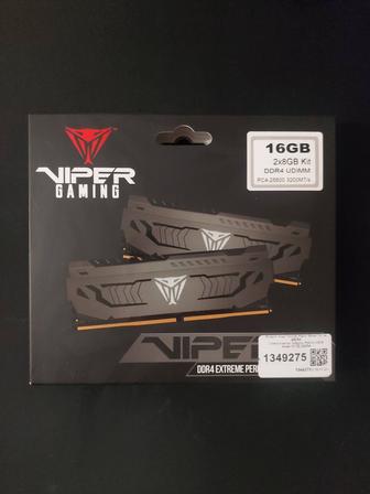 Мощный двухканал  Viper Steel 16 gb (8x2 gb), 3200 MHz, CL16