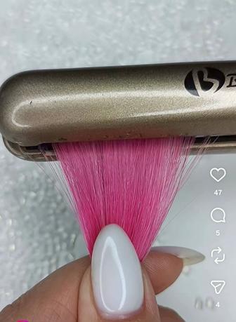 Капсуляция волос кератином