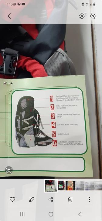 Продам туристический рюкзак.