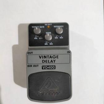 Педаль эффектов behringer vintage delay