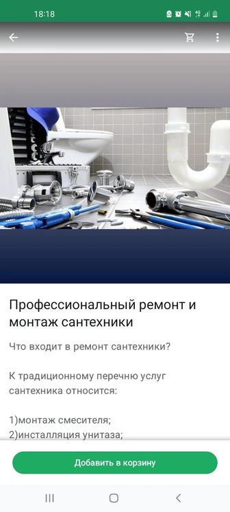 услуги сантехника бесплатный выезд в течение 20 минут 24/7 Алматы