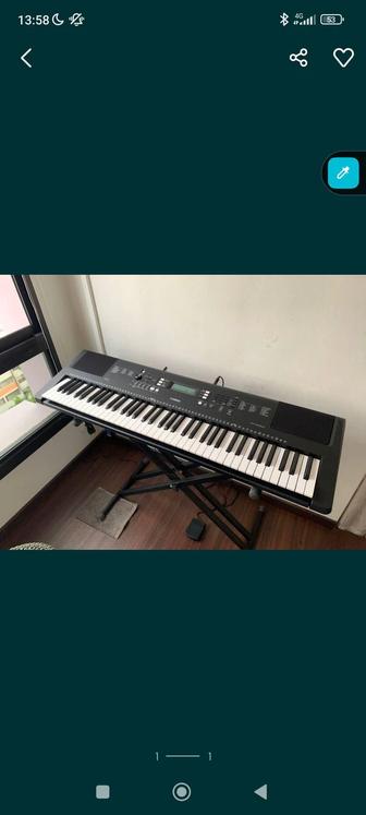 Новый синтезатор Yamaha PSR-EW310