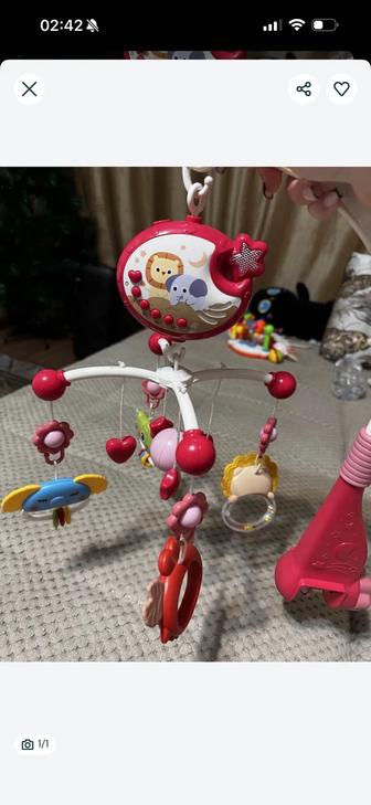 мобиль в кроватку детский