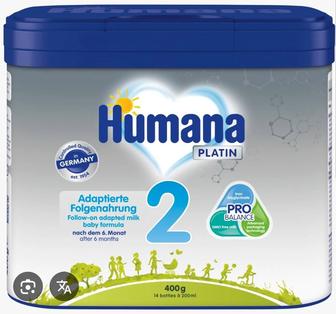 Детская смесь Humana platin 2