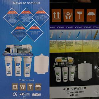 Установка систем очистки воды и замена картриджей.