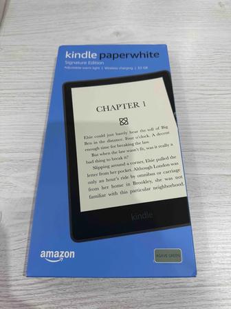 Kindle signature edition Зеленый 32gb без рекламы