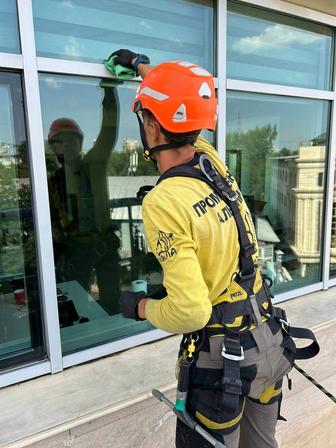 Мойка окон и фасадов