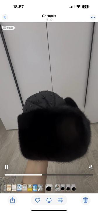 Продам новую норковую шапку