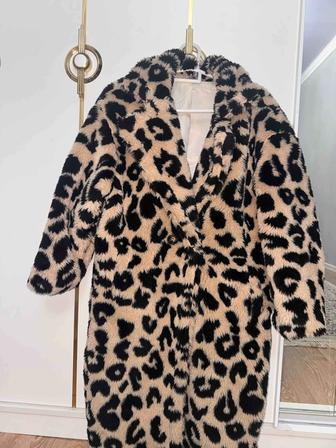 Леопардовое пальто Teddy