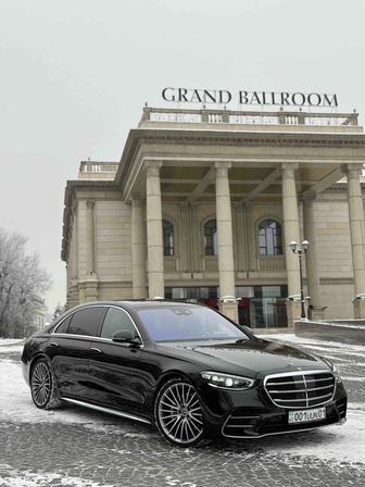 Прокат авто с водителем s class w223