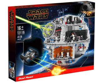 Конструктор Lepin Т2119 Star Wars звезда смерти 4126 дет