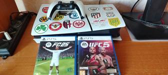 PS5 Slim, EAFC 25, UFC 5, GTA5 ps4 version