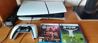PS5 Slim, EAFC 25, UFC 5, GTA5 ps4 version