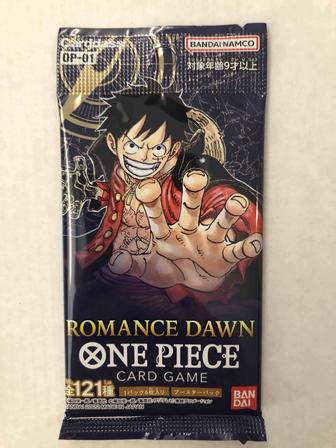 Коллекционные карточки One Piece оригинал Японская версия