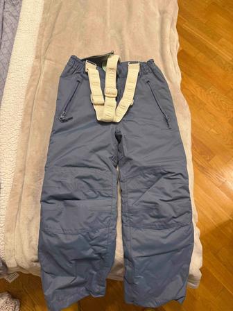 Продам зимние комбинезонные штаны 116