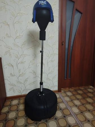 Боксерская груша напольная Шлем Everlast в ПОДАРОК!