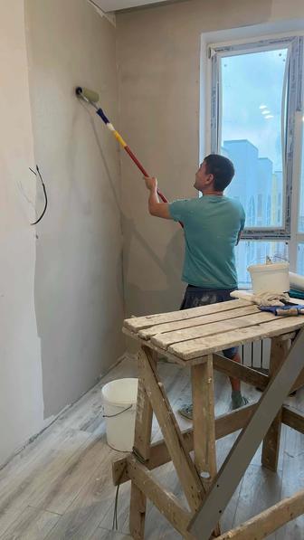 Поклейка обоев