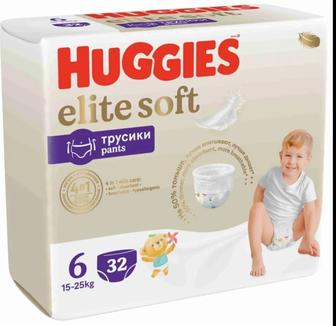 Трусы Huggies elite soft 6