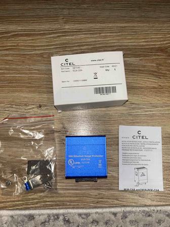10G Ethernet Surge Protector CITEL MJ8-C6A новыймодуль грозозащиты