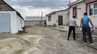 Укладка брусчатки сборка детских площадок