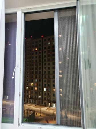 Плиссе.раздвижная сетка. На окна и двери