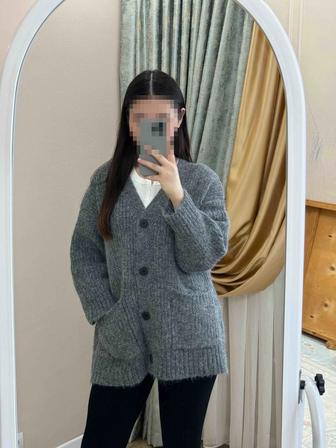 Кардиган черный,серый