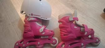 Продам ролики с шлемом