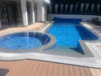 Монтаж пленки ПВХ.бассейны.кровля.аренда инструмента профессиональный фен.