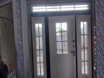 Установка дверей входных