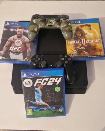 Продам ps4, в отличном состоянии