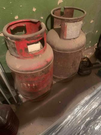 Старый газовый баллон