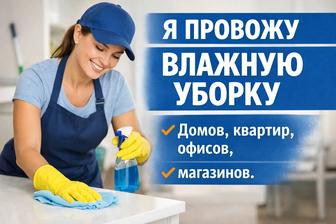 Уборка влажная и поддерживающая