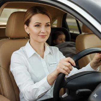 Услуги автоняни. Женское сопровождение.