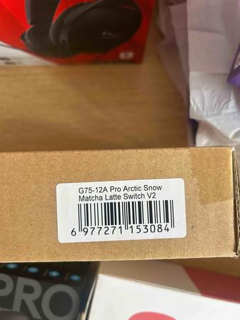 Клавиатура G75-12A Pro Arctic Snow