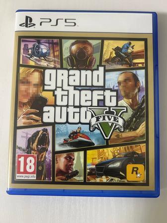 Продам видеоигру для Sony PlayStation 5 - GTA V. Издание