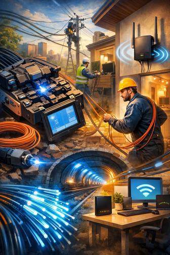 Вопросы по интернету обжимка кабеля восстанавливается оптоволокно