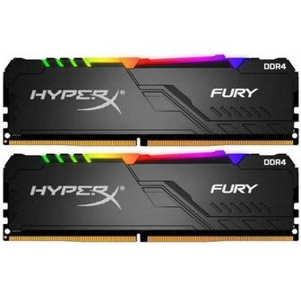 Оперативная память Kingston HyperX 8+8(16gb) 3200Mhz с RGB