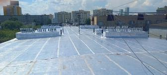 Кровельные работы наплавлением технониколь