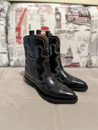 Сапоги Кожа Осень новые