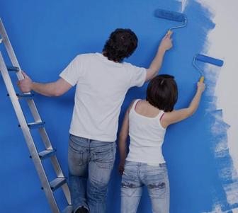 Покраска/побелка зданий и домов