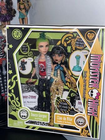 Monster high Клео де нил и дьюс горгон