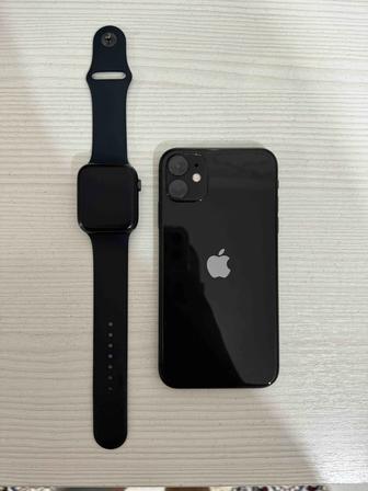 Обмен айфон 11 64 гб и Apple Watch SE 44