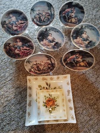 Кофейный сервиз, хрусталь