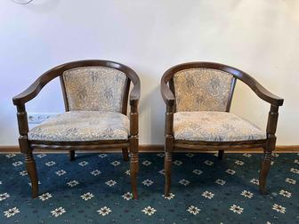 Кресла, стулья, столик, ретро, классика
