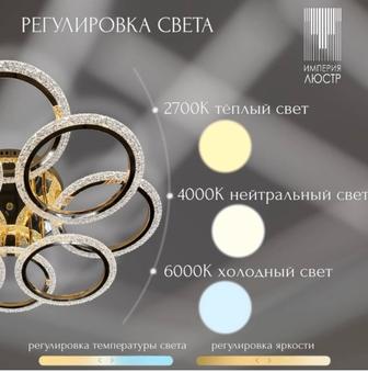 Люстра светодиодная. Продам срочно,недорого.