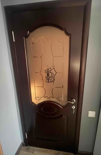 Межкомнатные двери, стеклянные, новые
