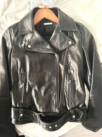 Куртка кожаная Massimo Dutti