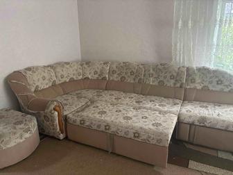 Угловой диван с креслом