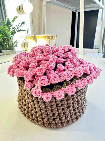 Салфетки сервировочные вязаные