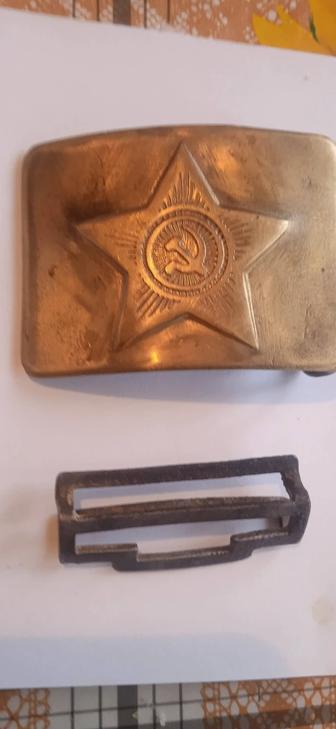 Солдатская бляха СССР.